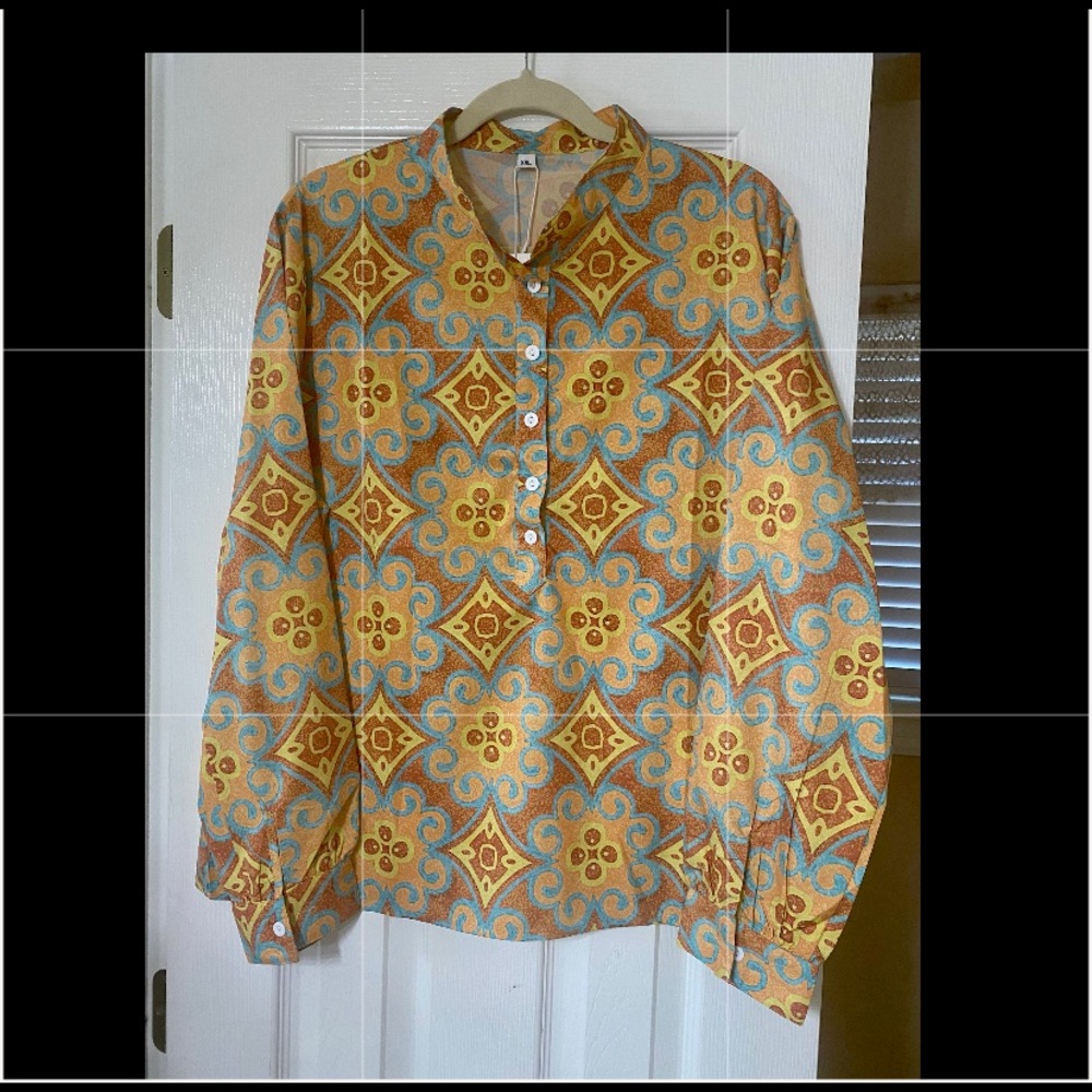 NWT long sleeved blouse button down!